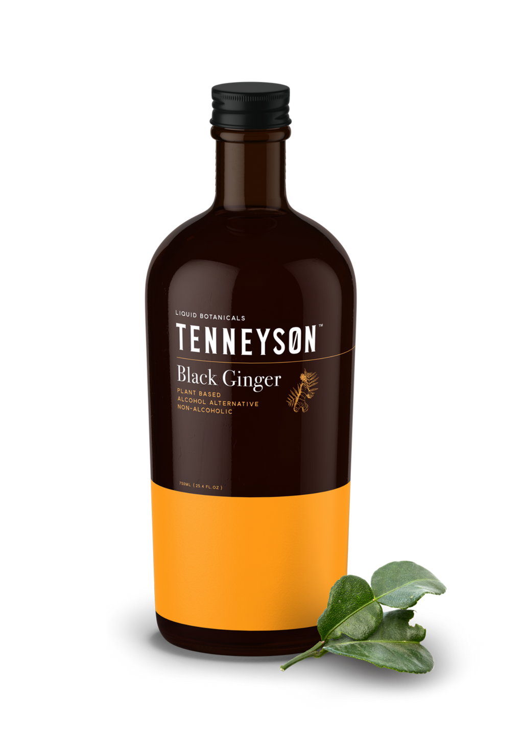 750 mL Resealable Bottle. Tenneyson Black Ginger. Apothecary look.